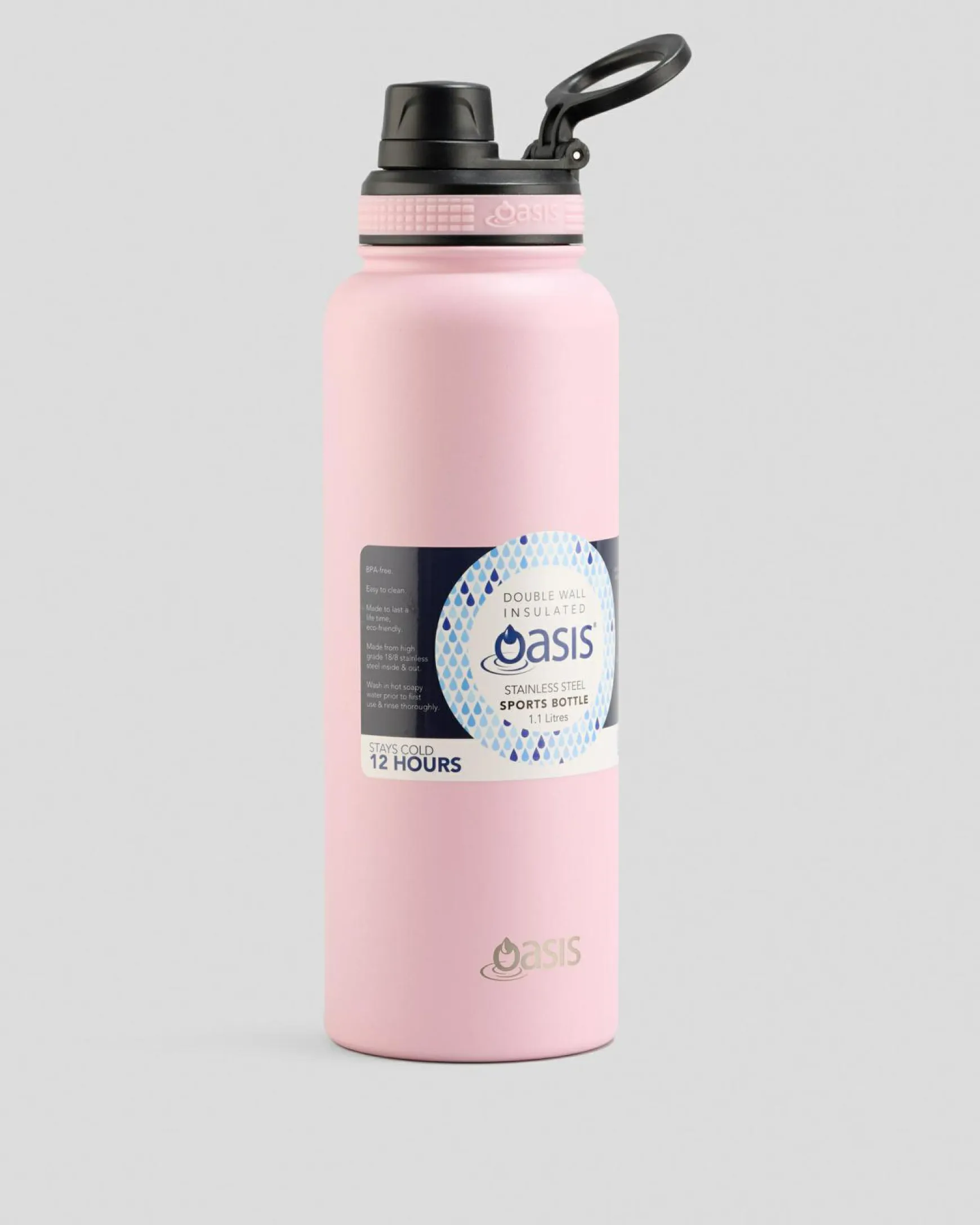 Stainless Steel 1.1L Challenger Drink Bottle