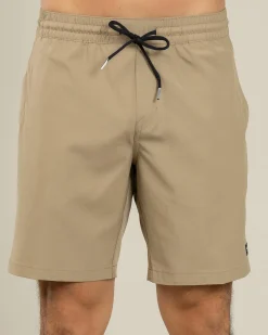 Stones Hybrid Elastic Waist Shorts