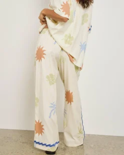 Sun Symbol Pants