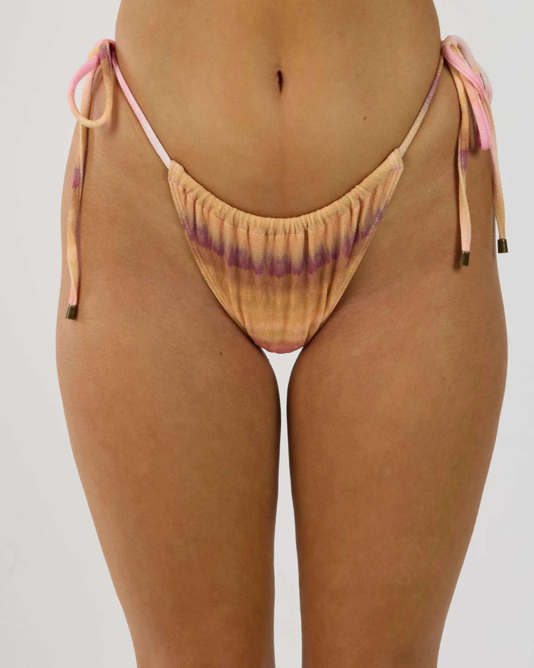 Sunset Dreamin Bells Tie Side Bikini Bottom