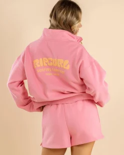 Surf Puff 1/4 Zip Sweatshirt
