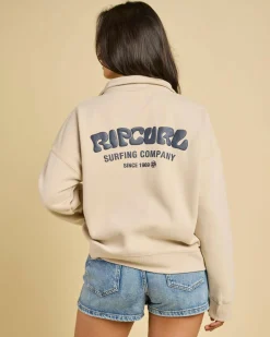 Surf Puff 1/4 Zip Sweatshirt
