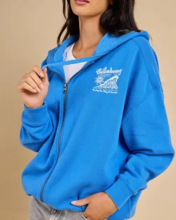 Surfing Riptide Zip Through Hoodie
