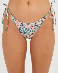 Sweet Fields Tie Side Tanga Bikini Bottom