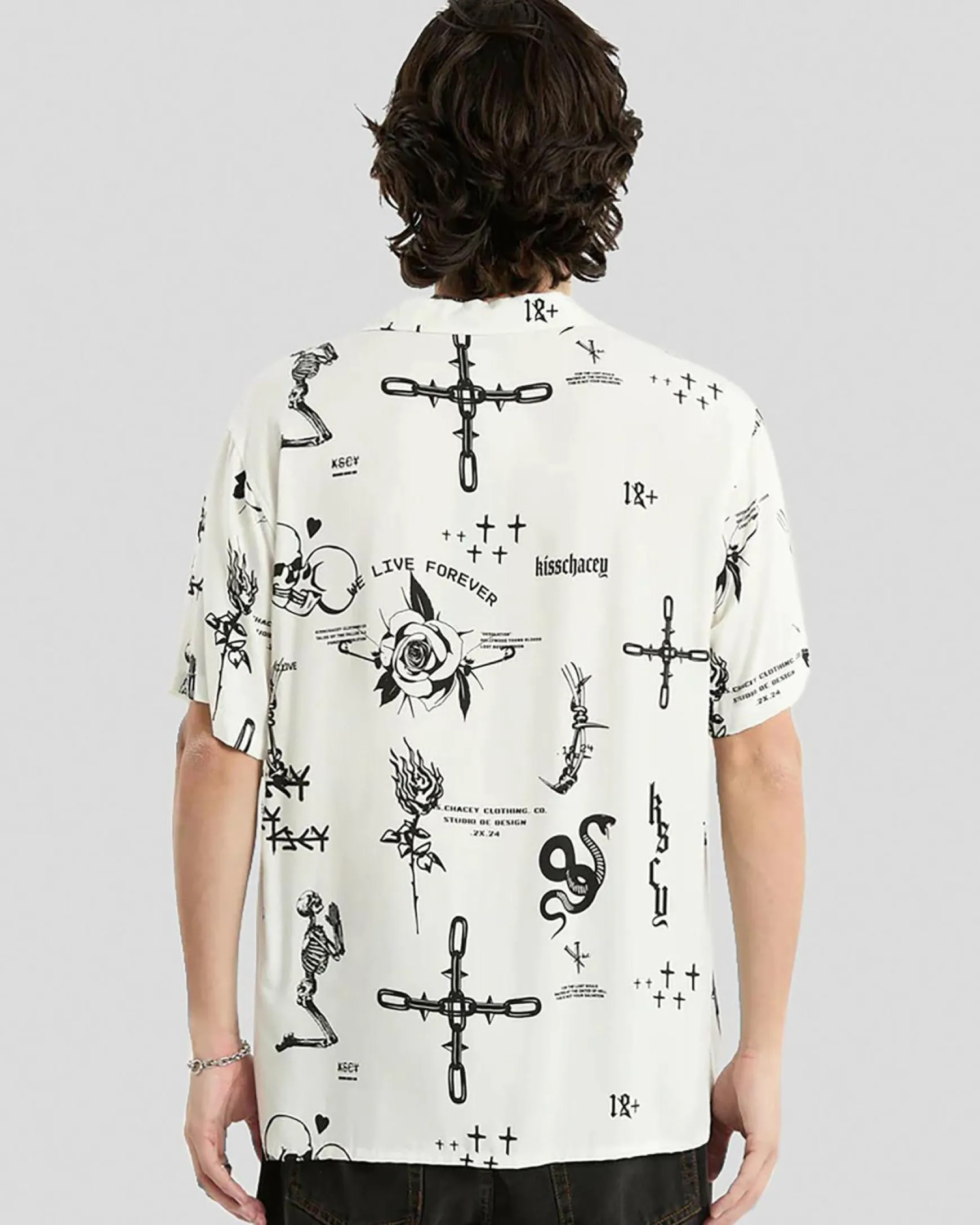 The Kiss Relaxed Resort Short Sleeve Shirt