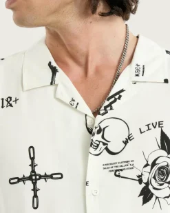 The Kiss Relaxed Resort Short Sleeve Shirt
