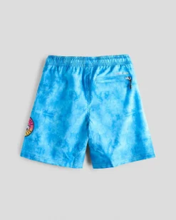 Toddlers' Billow Elastic Waist Shorts