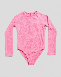 Toddlers' Flip Flower Long Sleeve Surfsuit