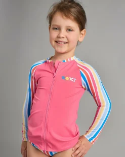 Toddlers' Holy Stripe Long Sleeve Rash Vest Set