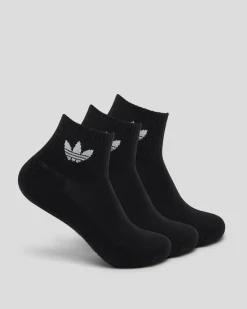 Toddlers' Mid Ankle Socks 3 Pack