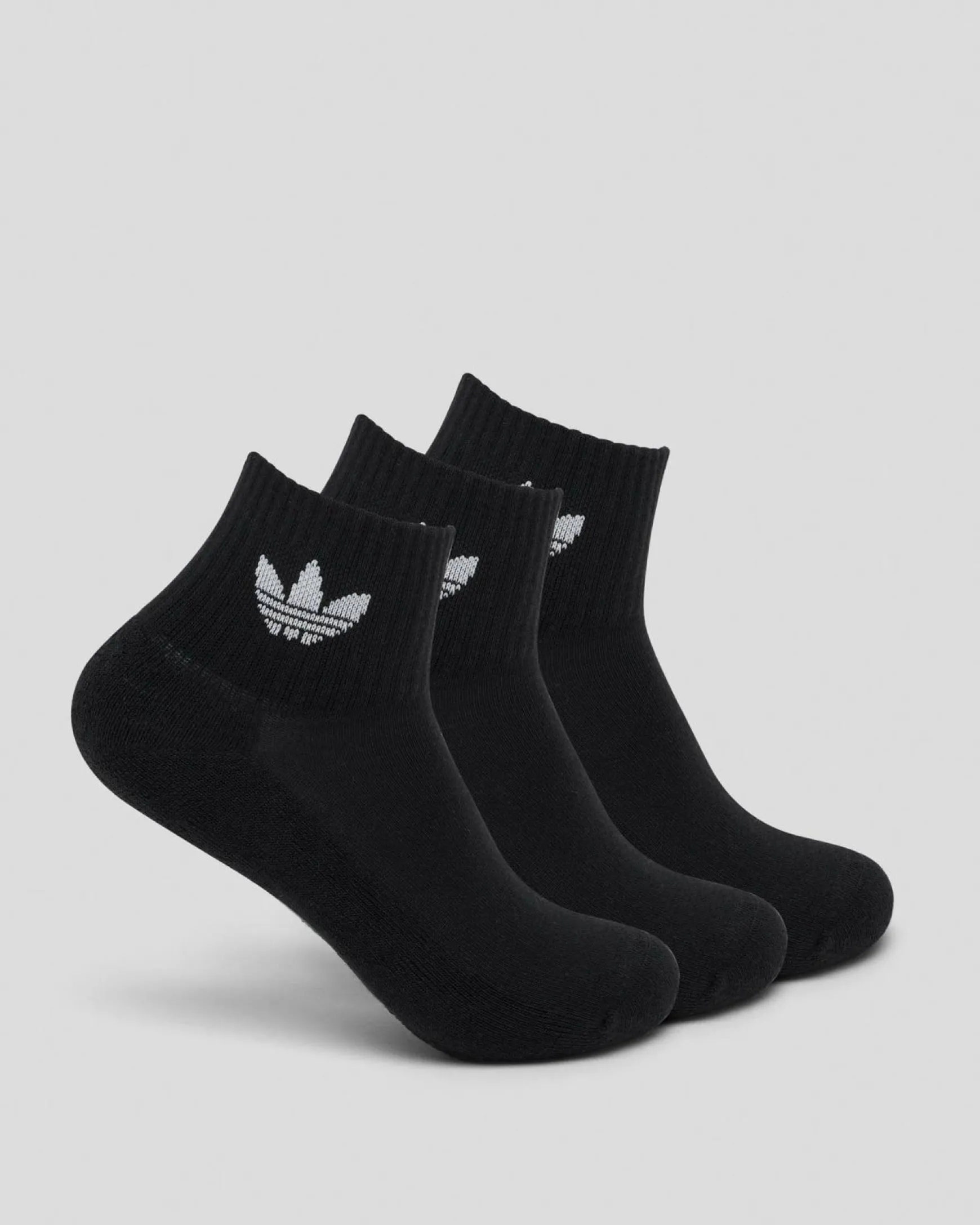 Toddlers' Mid Ankle Socks 3 Pack