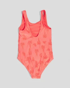Toddlers' Palm Tree One Piece Swimsuit