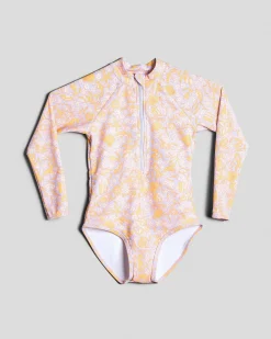Toddlers' Rainbow Tide Long Sleeve Surfsuit