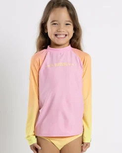 Toddlers' Sun UPF Long Sleeve Rash Vest Set