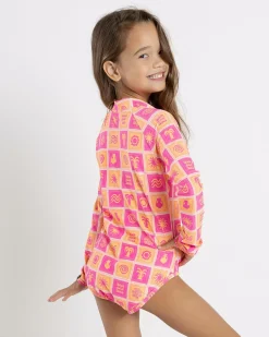 Toddlers' Sun UPF Long Sleeve Surfsuit