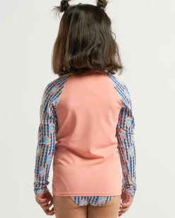 Toddlers' Tiles Long Sleeve Rash Vest Set