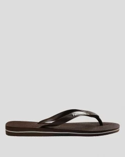 Top Rubber Logo Thongs
