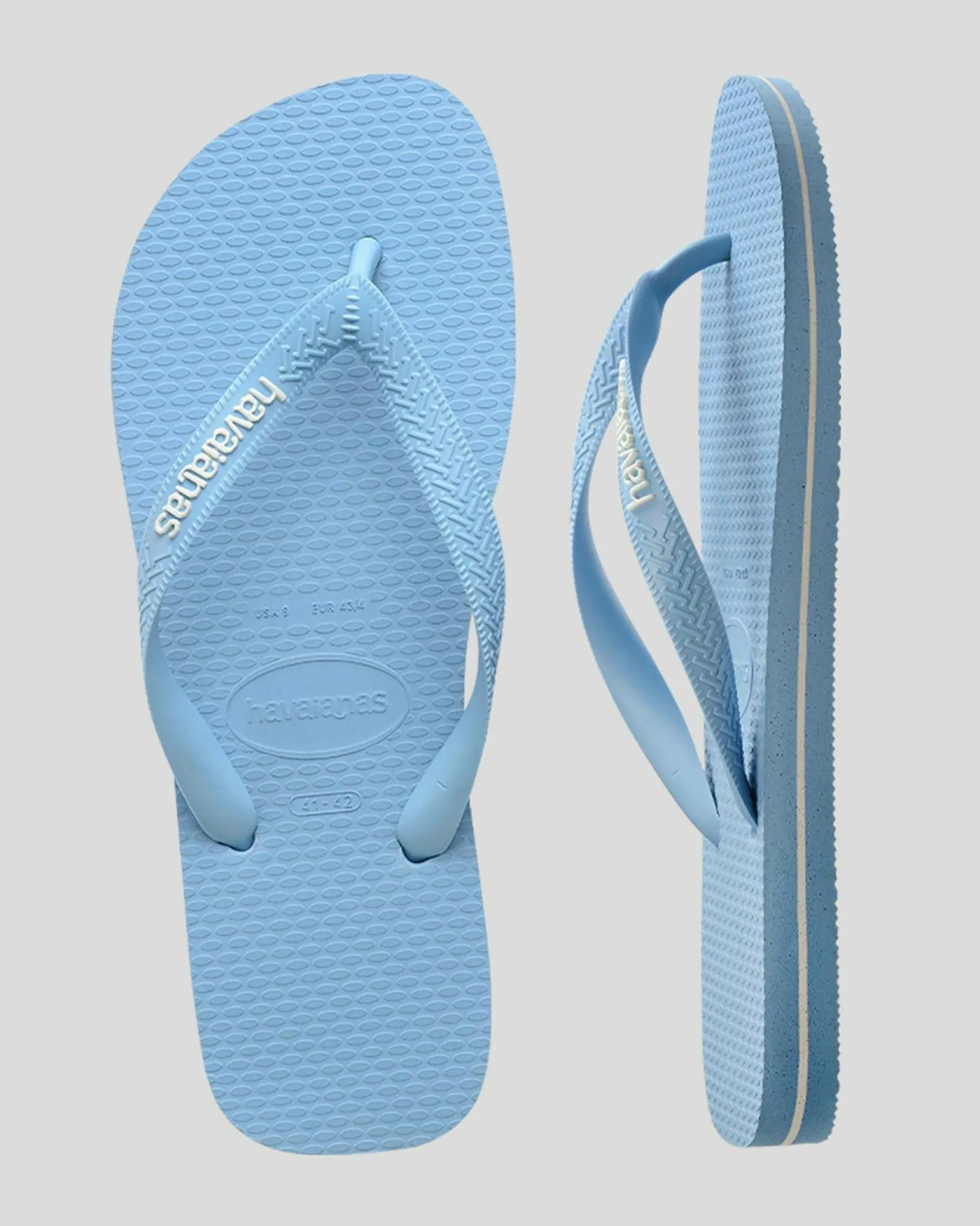 Top Rubber Logo Thongs
