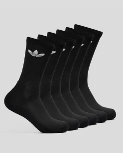 Trefoil Crew Socks 6 Pack