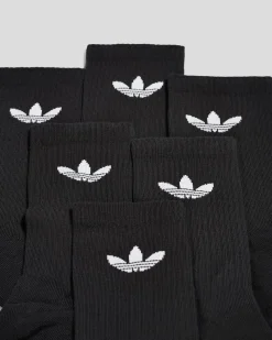 Trefoil Crew Socks 6 Pack