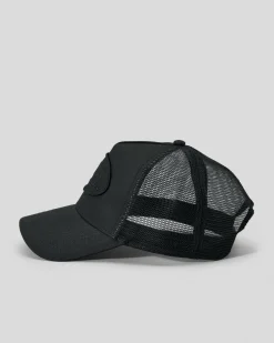 Triple Black Trucker Cap