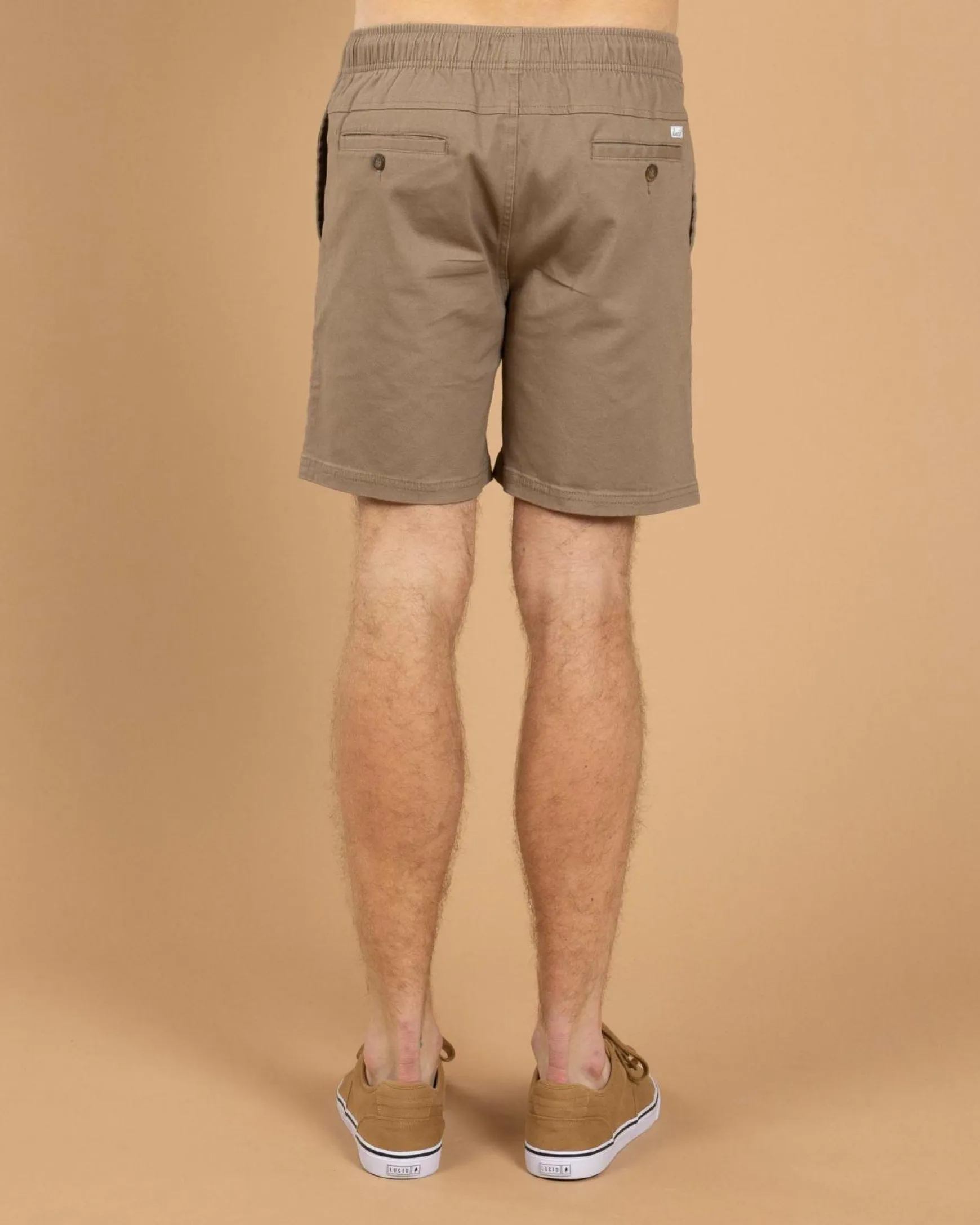 Urbane Elastic Waist Shorts