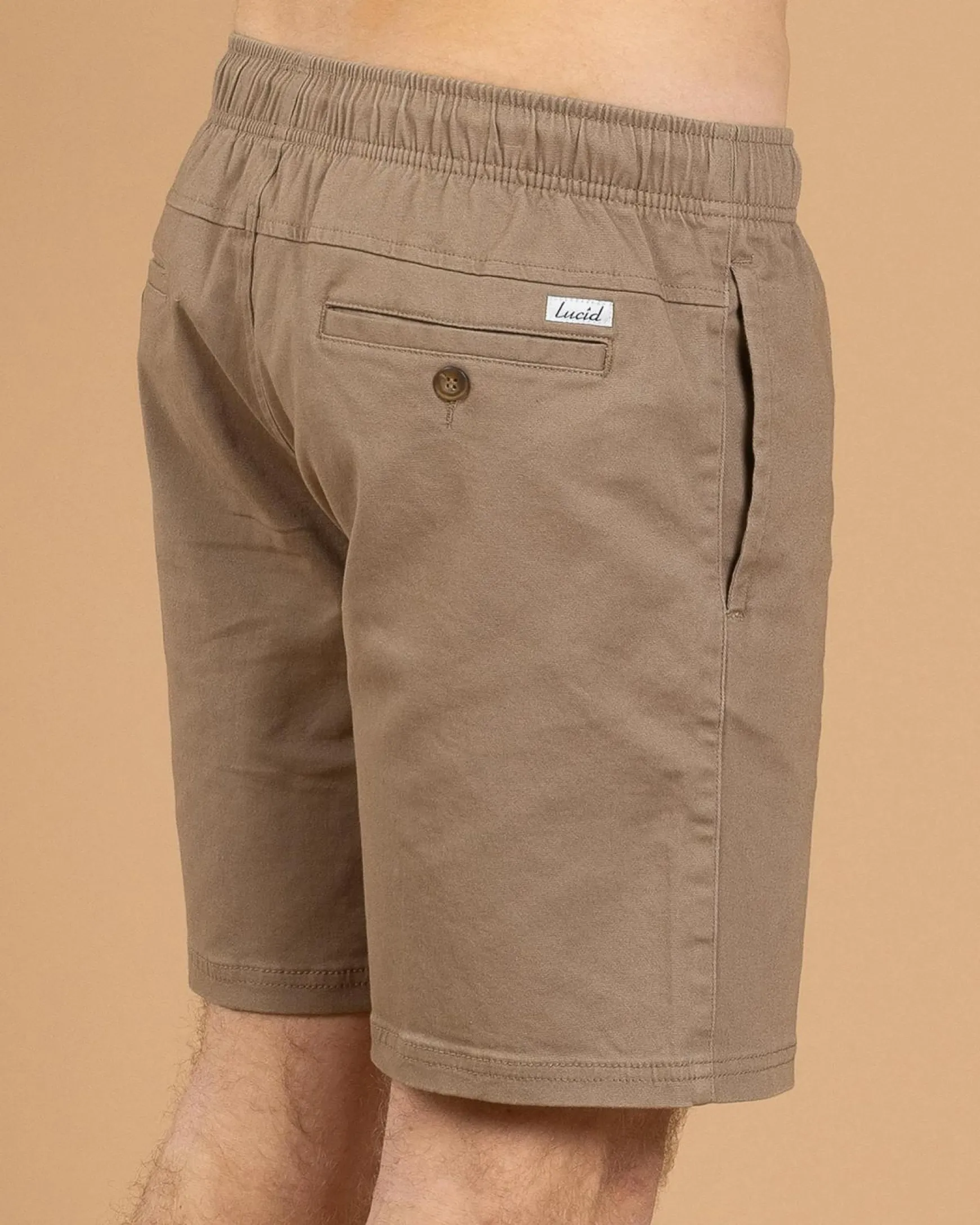 Urbane Elastic Waist Shorts
