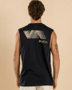 Va Blurr Fill Muscle Tank