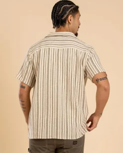 Vacancy Stripe Short Sleeve Shirt