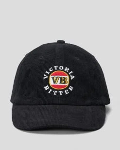 VB Big Black Cord Cap