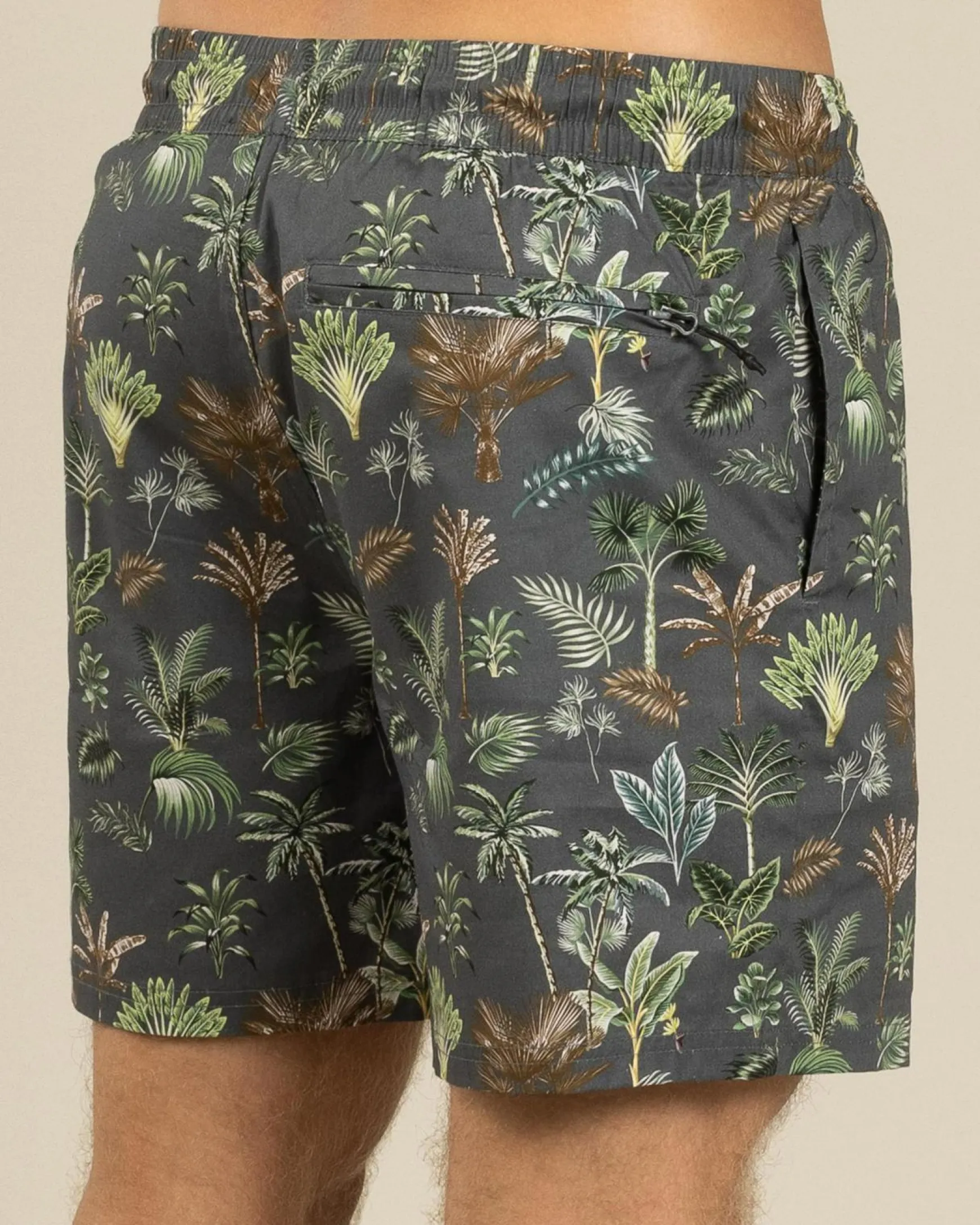 Wasteland Elastic Waist Shorts