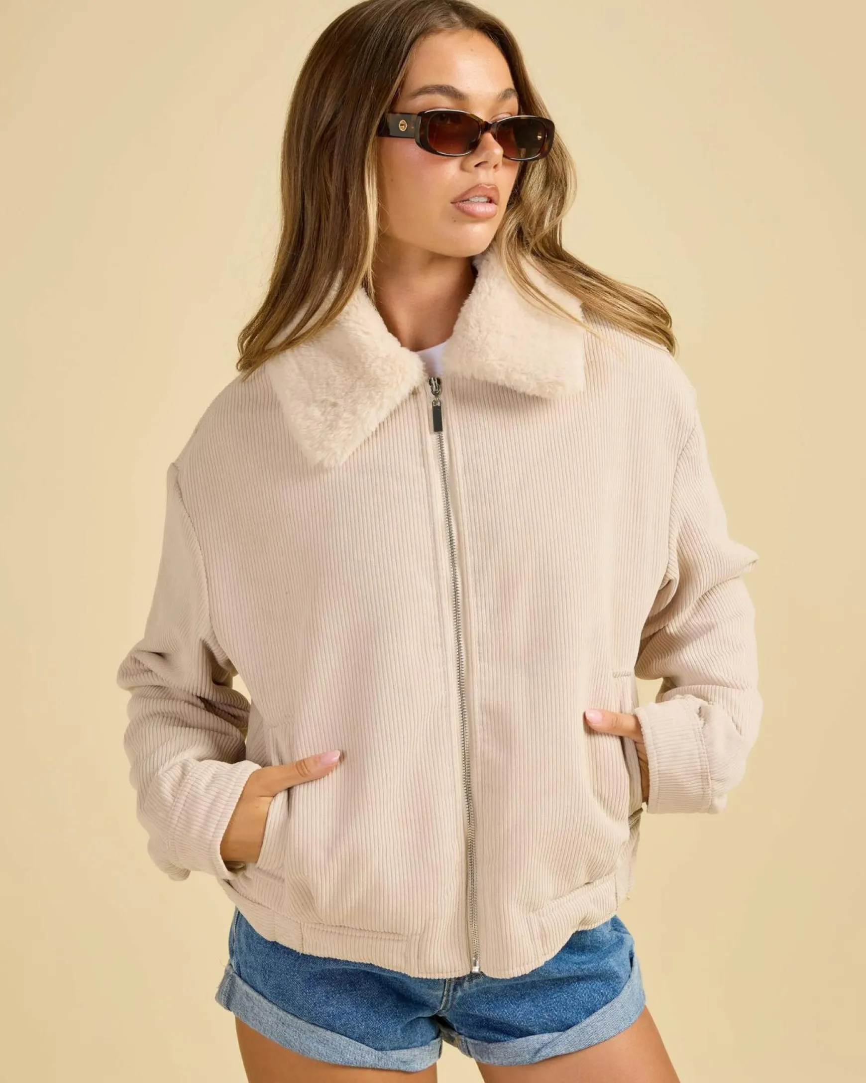 Wolf Cord Jacket