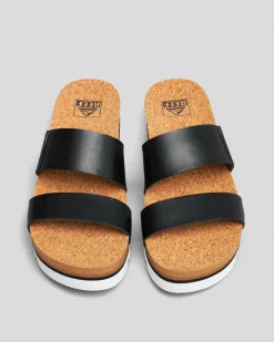 Womens Cushion Vista Hi Slide Sandals