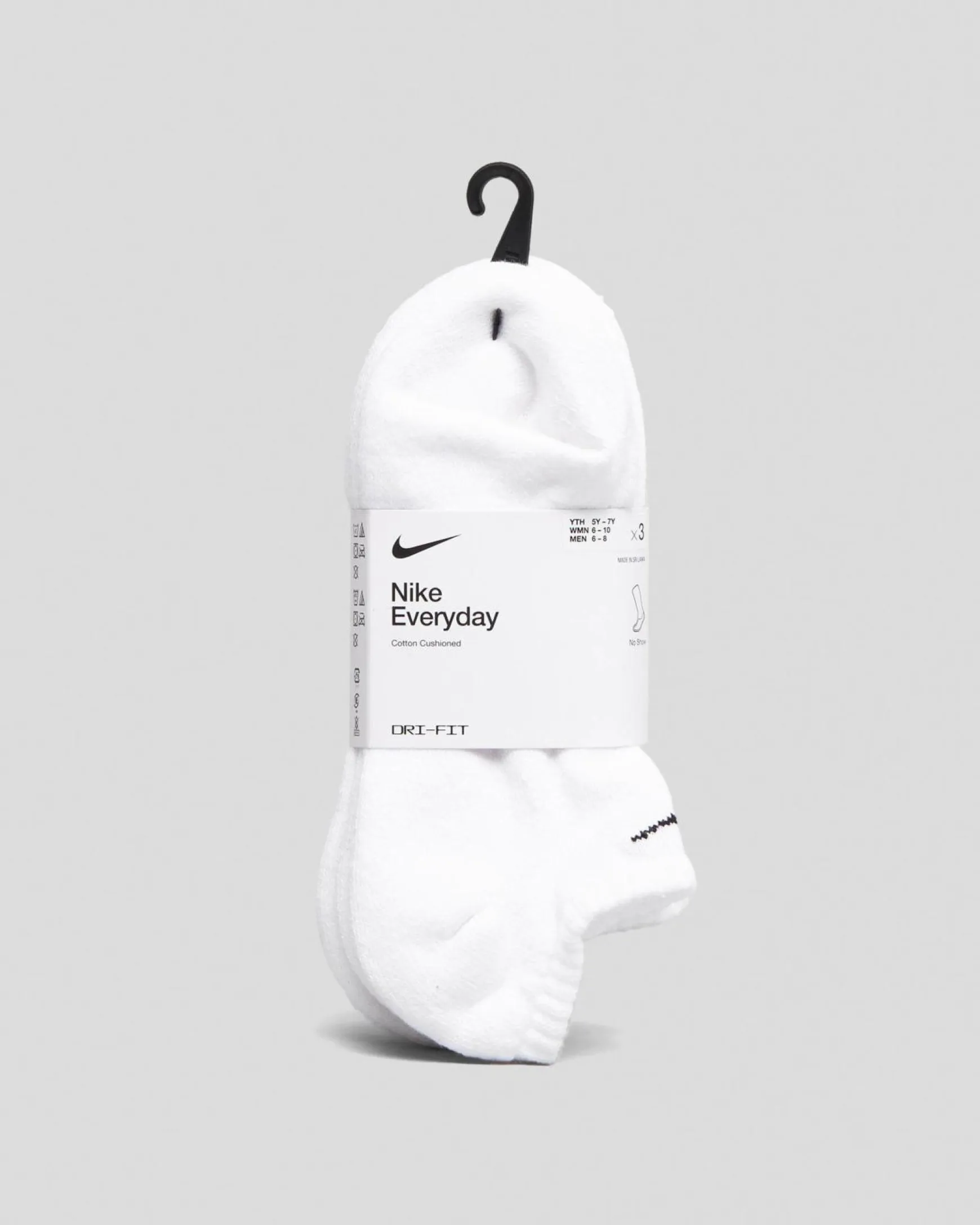 Women's Everyday Cushioned No Show Sock Pack