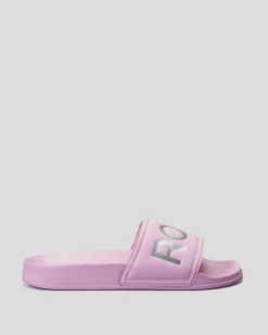 Womens Roxy Slippy Slide Sandals