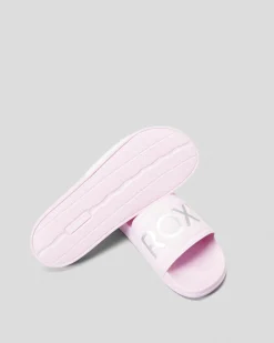 Womens Roxy Slippy Slide Sandals